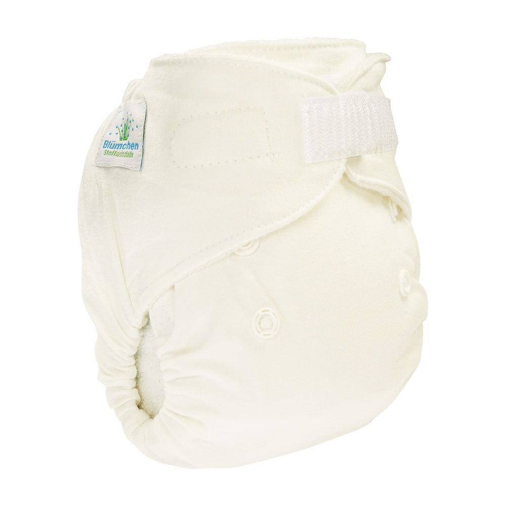 Blümchen package Kuschel diaper Organic Cotton Size XS/ S APLIX